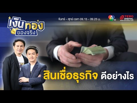 สินเชื่อธุรกิจ คืออะไร ? ดีอย่างไร ต่อใจผู้ประกอบการ | เงินทองของจริง